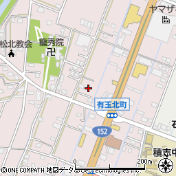 静岡県浜松市中央区有玉北町702周辺の地図