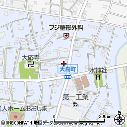 静岡県浜松市中央区大島町1029周辺の地図