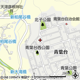 兵庫県神戸市北区青葉台36-7周辺の地図