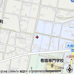 静岡県浜松市中央区大島町1601周辺の地図