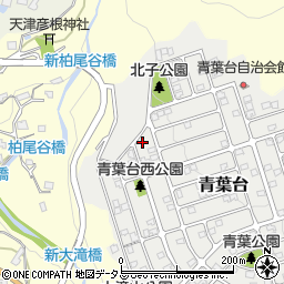 兵庫県神戸市北区青葉台36-5周辺の地図