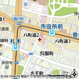 大曽堂印舗周辺の地図
