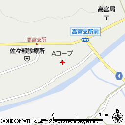 広島県安芸高田市高宮町佐々部964周辺の地図