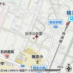 静岡県浜松市中央区積志町1555周辺の地図