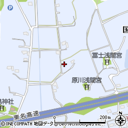 静岡県袋井市国本1561周辺の地図