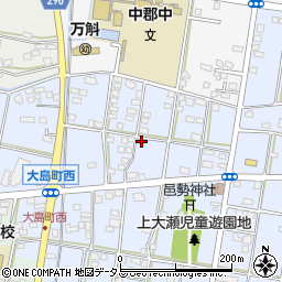 静岡県浜松市中央区大島町1342周辺の地図