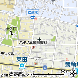愛知県豊橋市上地町37-4周辺の地図