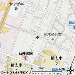 静岡県浜松市中央区積志町1630周辺の地図
