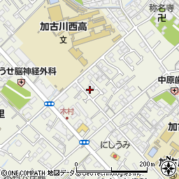 兵庫県加古川市加古川町本町88-8周辺の地図