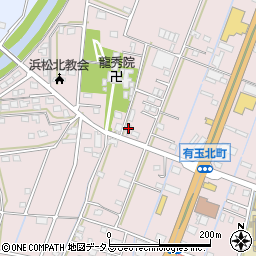静岡県浜松市中央区有玉北町694周辺の地図