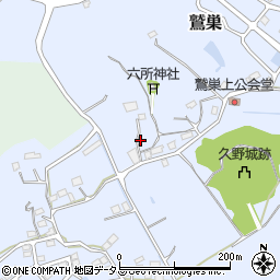 静岡県袋井市鷲巣1041周辺の地図