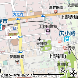 伊賀昴会グループホーム丸之内周辺の地図