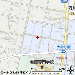 静岡県浜松市中央区大島町1592周辺の地図