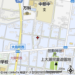 静岡県浜松市中央区大島町1373周辺の地図
