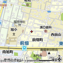 愛知県豊橋市前畑町42周辺の地図