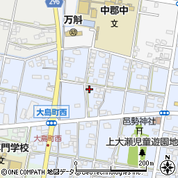 静岡県浜松市中央区大島町1372周辺の地図
