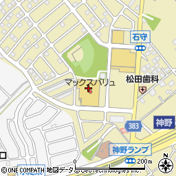マックスバリュ西日本株式会社　マックスバリュ　石守店周辺の地図