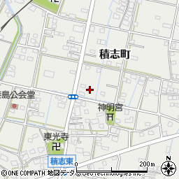 静岡県浜松市中央区積志町865周辺の地図
