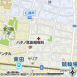 愛知県豊橋市上地町36-4周辺の地図