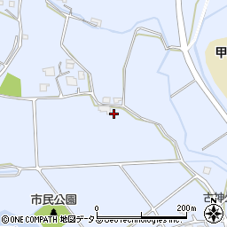 兵庫県神戸市西区神出町古神590周辺の地図