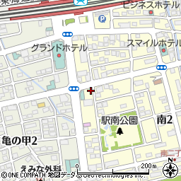 名鉄協商掛川駅南第２駐車場周辺の地図