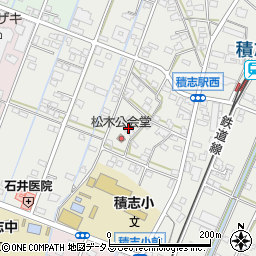 静岡県浜松市中央区積志町1554周辺の地図