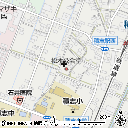 静岡県浜松市中央区積志町1551周辺の地図