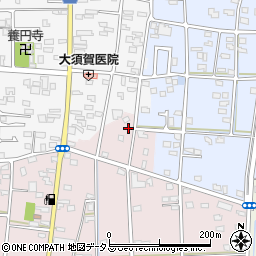 静岡県浜松市中央区恒武町549周辺の地図