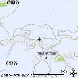 京都府木津川市山城町神童子不晴谷129周辺の地図