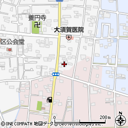 静岡県浜松市中央区笠井町93周辺の地図
