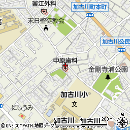 兵庫県加古川市加古川町本町75-1周辺の地図