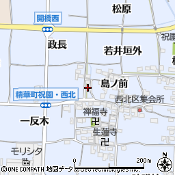 京都府相楽郡精華町祝園島ノ前22周辺の地図