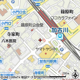 兵庫県加古川市加古川町篠原町68周辺の地図
