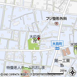 静岡県浜松市中央区大島町1053周辺の地図