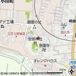 三重県伊賀市上野西大手町1230周辺の地図