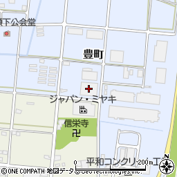 ジャパン・ミヤキ周辺の地図