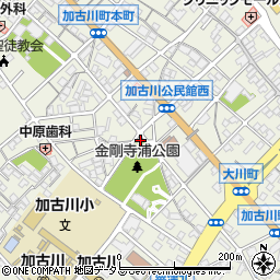 兵庫県加古川市加古川町本町63周辺の地図