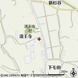 愛知県美浜町（知多郡）野間（清王寺）周辺の地図