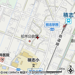 静岡県浜松市中央区積志町1535周辺の地図