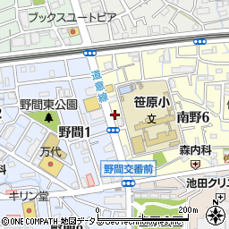有限会社山田硝子周辺の地図