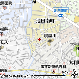 池田南町水戸文化西周辺の地図