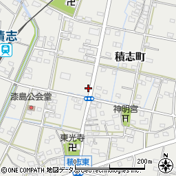 静岡県浜松市中央区積志町861周辺の地図