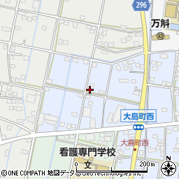 静岡県浜松市中央区大島町1551周辺の地図