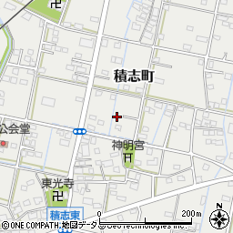 静岡県浜松市中央区積志町897周辺の地図