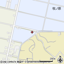 静岡県牧之原市布引原1074-1周辺の地図