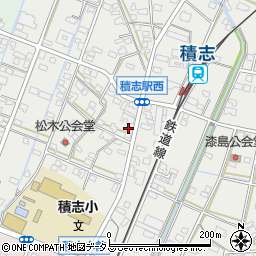 静岡県浜松市中央区積志町1574周辺の地図