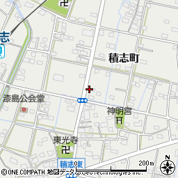 静岡県浜松市中央区積志町863周辺の地図