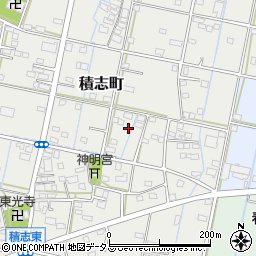 静岡県浜松市中央区積志町905周辺の地図