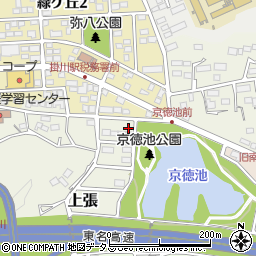 静岡県掛川市上張1506周辺の地図
