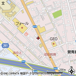 ａｕショップ　浜松三方原周辺の地図